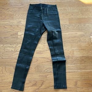 Rag & bone leather jeans